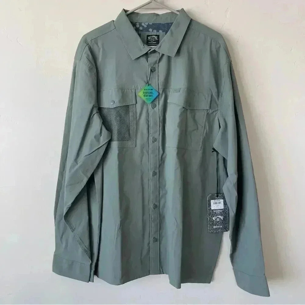 A/Div Otis Surftrek UPF 50+ Long Sleeve Shirt - Surplus NWT XXL